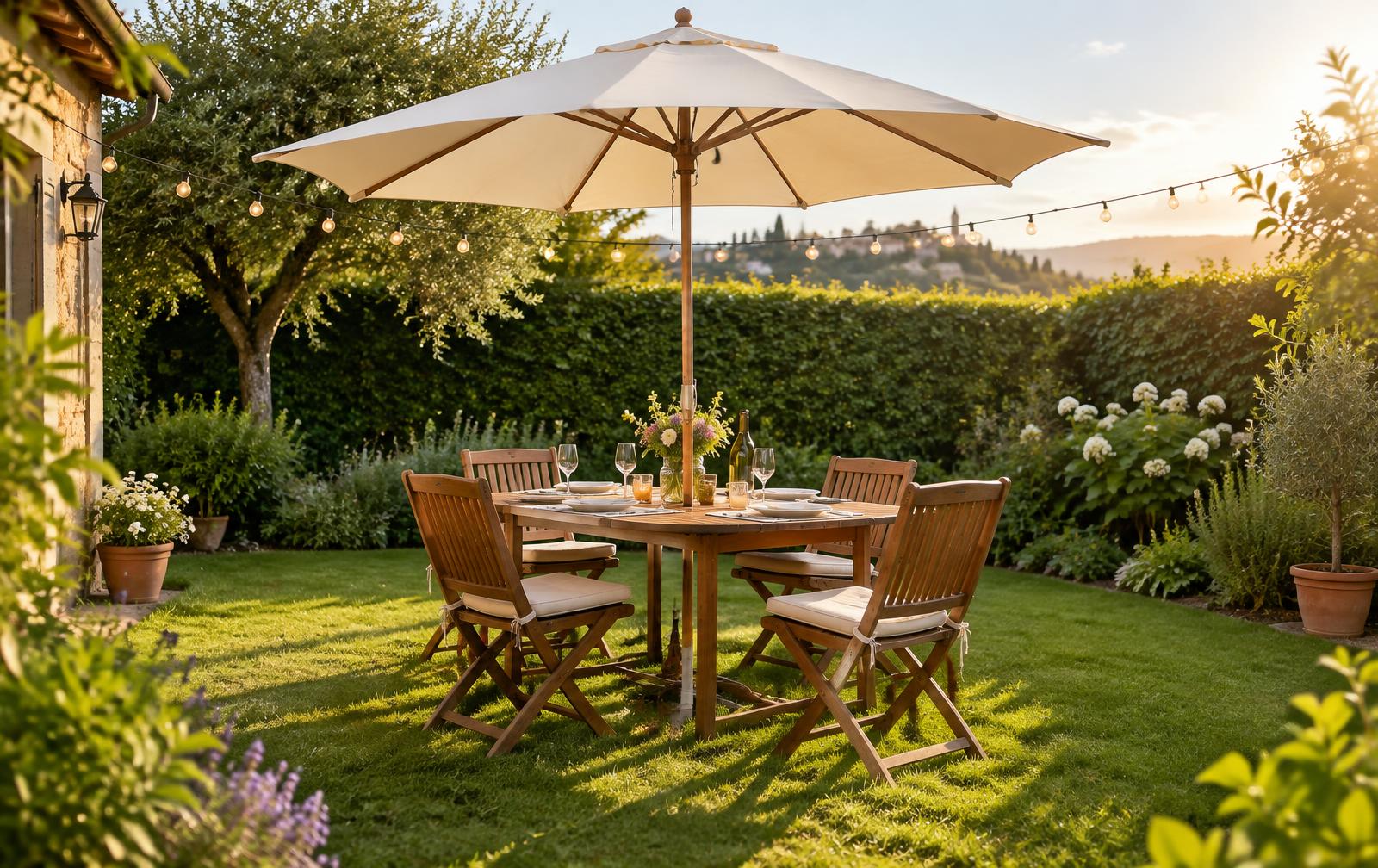 Location de jardin
